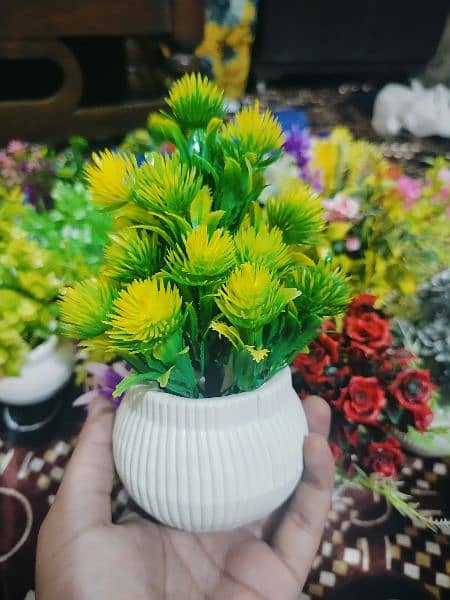 Flower Decoration | Flower Plant | Artificial Flowers Decor |  Art 1