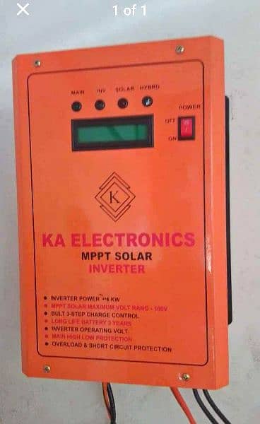 Solar hybrid inverter available 1000 watts to 1400 watts 6