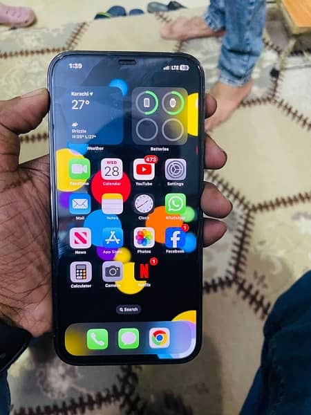 iphone 12 pro max 128gb PTA approved with box 3