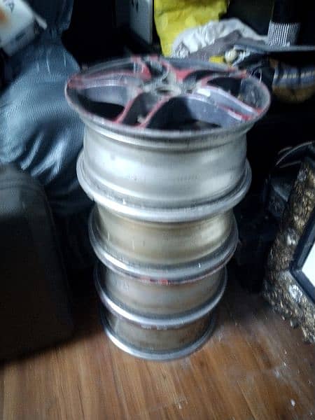 4 alley rims r 14 for sale original condition 0