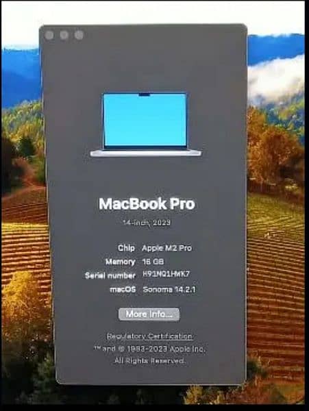 Macbook Pro M2 2023 (16 gb, 512 SSD) 1