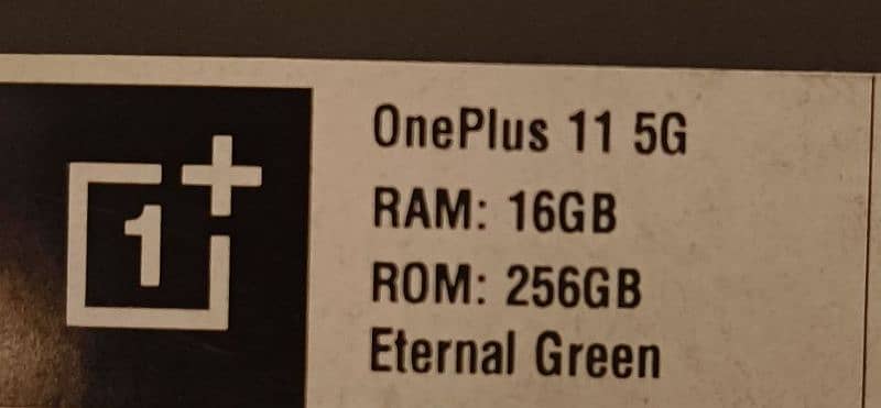 OnePlus 11 5G, 256GB 16GB, Eternal Green, 10/10 10