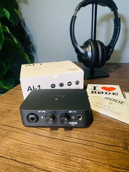 Rode Al-1 Audio Interface with Cl-1 Cloudlifter 2