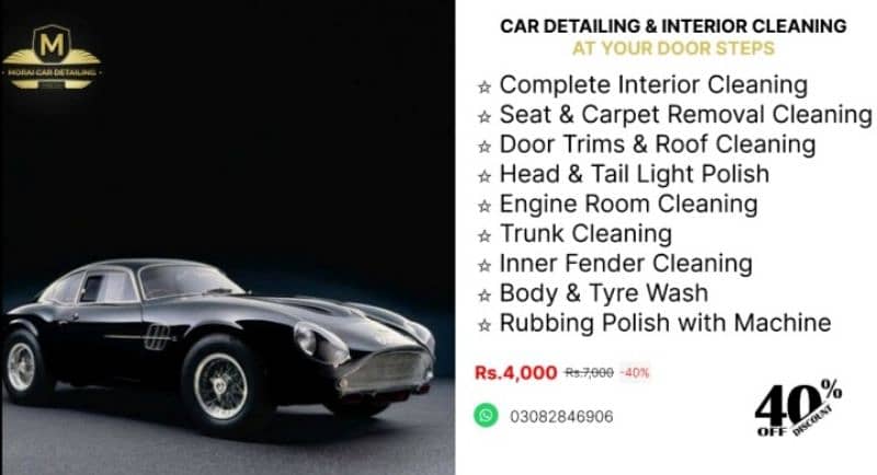 eid bumper offer car interior cleaning available at your door step 0