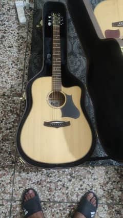 Tanglewood semi acoustic dreadnaught cutaway