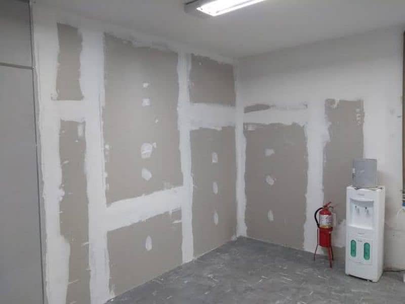 gypsum board Partition wall,PVC Door,fiberglass sheds 1