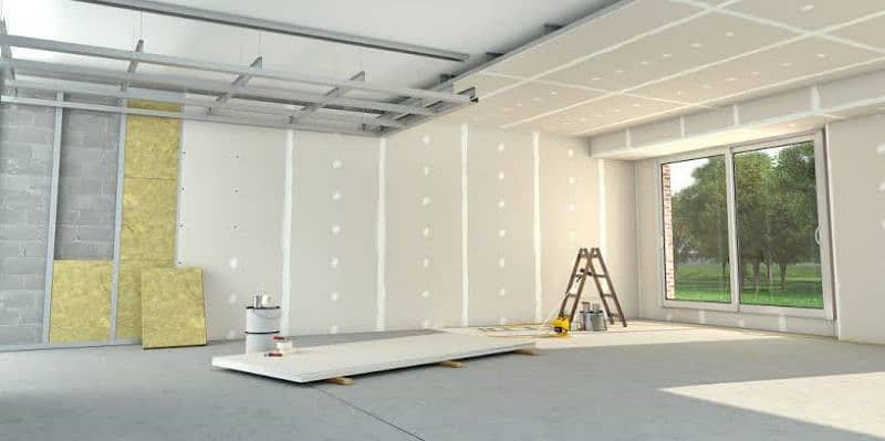 gypsum board Partition wall,PVC Door,fiberglass sheds 4