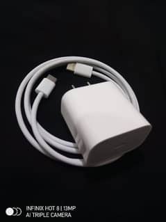 IPhone 15pro max Charger and Cable 20watt new 100% original.