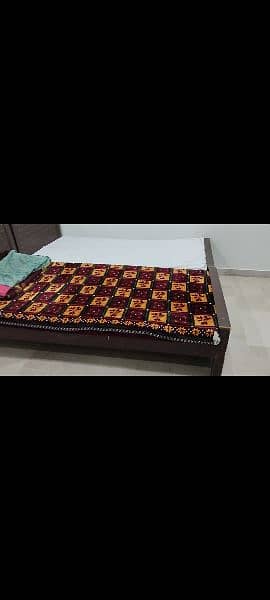 single bed / bed / bed with mattress / wooden bed for sale 1