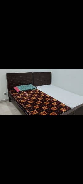 single bed / bed / bed with mattress / wooden bed for sale 2