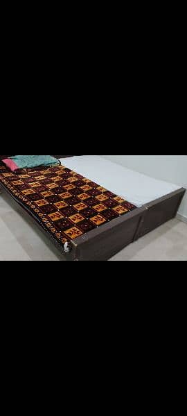 single bed / bed / bed with mattress / wooden bed for sale 4