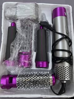 Professional 5 in 1 Hair curler and straightener