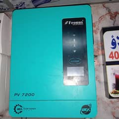 fronus pv 7200 4 month usd good working warranty me hai