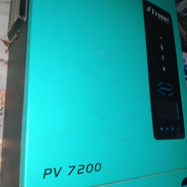 fronus pv 7200 4 month usd good working warranty me hai 1