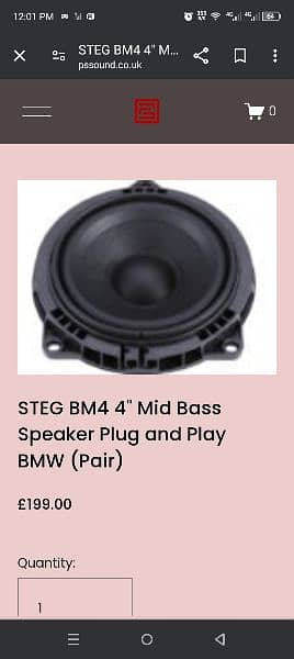 BMW speaker 1