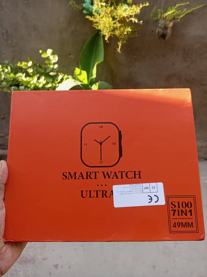 Ultra 7 in 1 smart watches plus screen protector 0