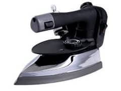 steam iron with gravity box