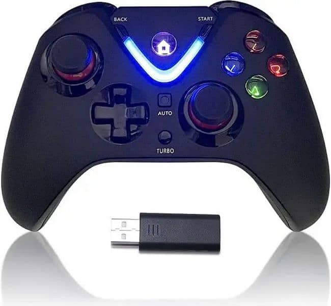 ROTOMOON Wireless Multi Platform Gaming Controller with led lighting 2