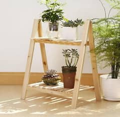 The Double-Layer Ladder Plant Stand Is 0