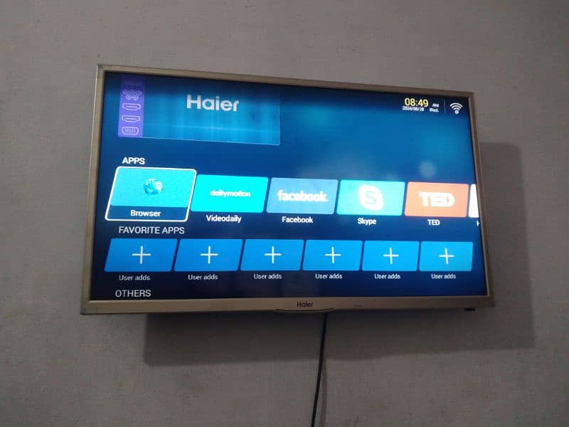 haier led 32 inch indroid 2