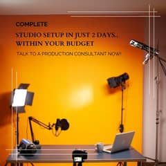 Set Up Your YouTube Studio in Just 2 Days – Within Your Budget!