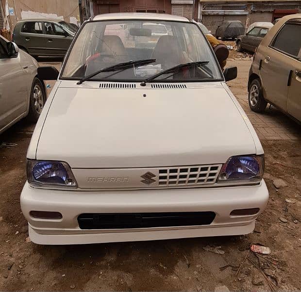 Suzuki Mehran VX 1998 fully modified with sports body kits 2