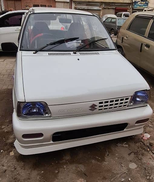 Suzuki Mehran VX 1998 fully modified with sports body kits 6