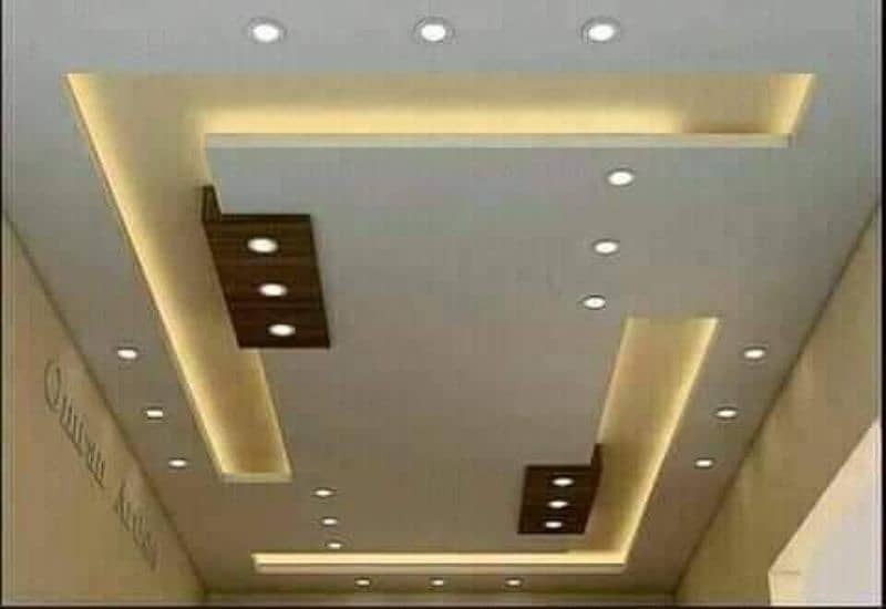 Vinyl flooring/false ceiling/Wallpaper/Pvc walpanel/Gypsum ceiling 1