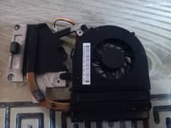 laptop inner cooling fan with screws