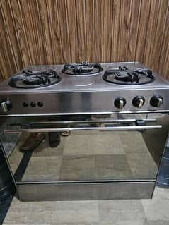 Cooking Range Oven 3 Big Stove For Sale