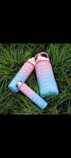 3 piece of PM Motivational bottle with stickers 