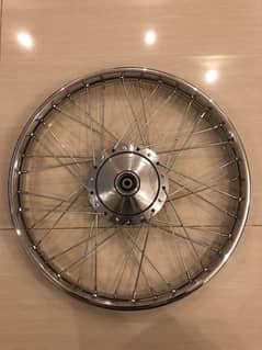 New cd 70 front wheel spoke rim