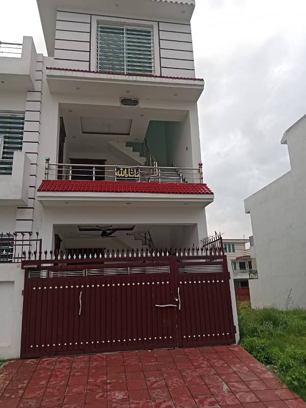 5 Marla Double Unit Brand House. For Sale In Gulshan E Sehat. In E-18 Block F Islamabad. 0