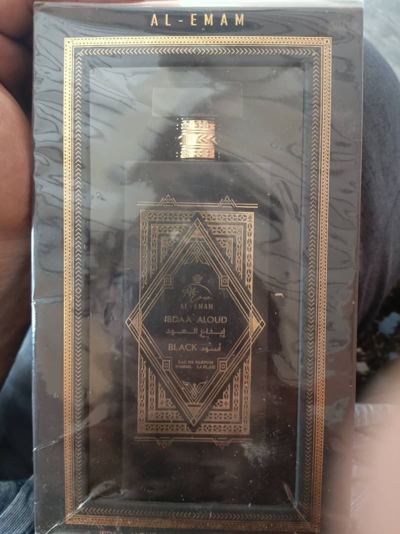 mam  AL-EMAM  LET THE FRAGRANCE SET YOU FREE  IBDAA ALOUD  BLACK  إبد 5