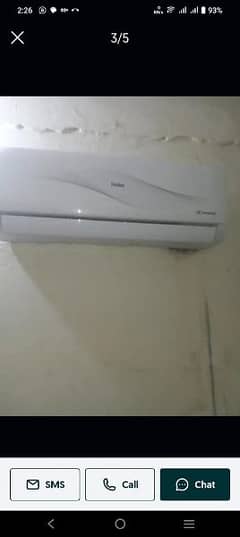 Haier 1 ton Dc Inverter just like a brand new Ac