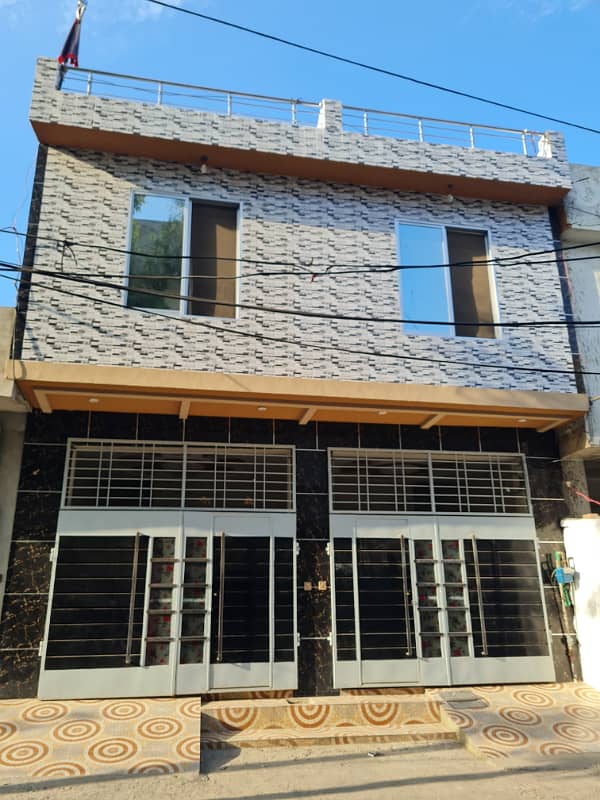 2.5 Marla Double Storey Brand New Fully Furnished House Nishtar Colony 0