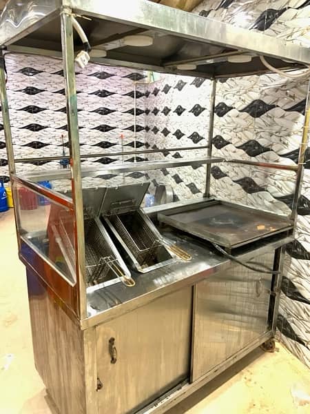 2pcs S. S. Counters & Other equipment for Shop Setup 0