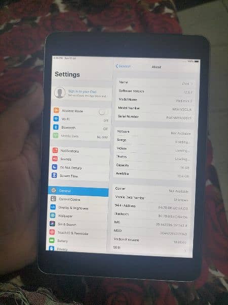 Apple tab mini 3 All ok 16 gb 1