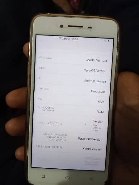 used oppo a 37 for sale in rehman pura lahore 1