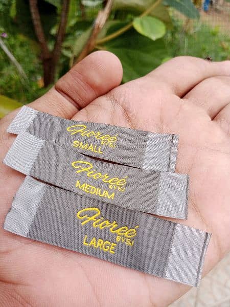 Woven tag|Customize Tag|Fabric Tag|Abaya logo|Woven labels|patches 1