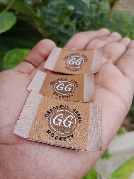 Woven tag|Customize Tag|Fabric Tag|Abaya logo|Woven labels|patches 2