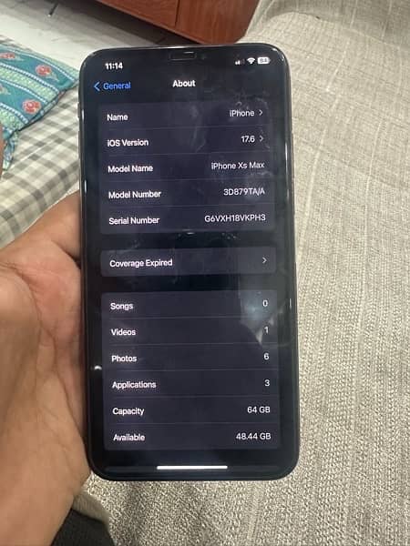 iPhone xsmax pta Approved 7