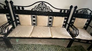 iron sofa set for sell