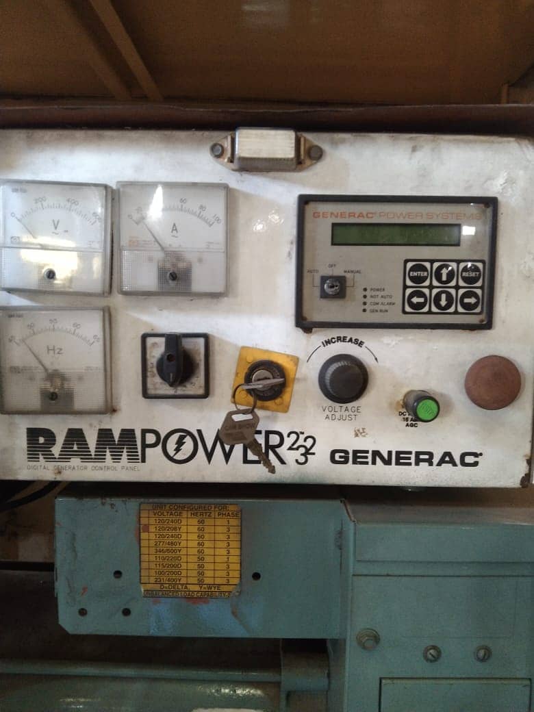 Ram power Generac 232 Genertor 9