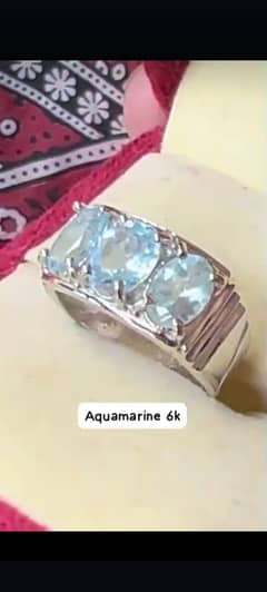 natrul top quality aquamarine stone