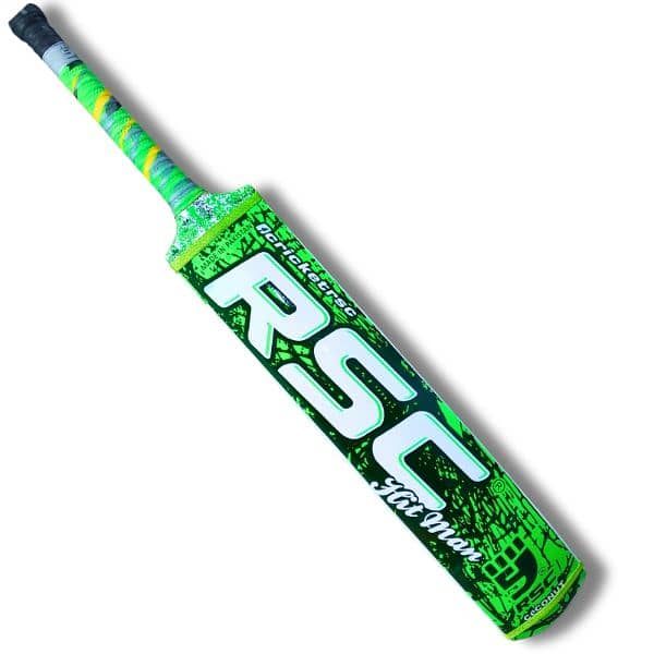 RSC coconut Tape ball cricket bat Hit man Edition. best for soft ball 3