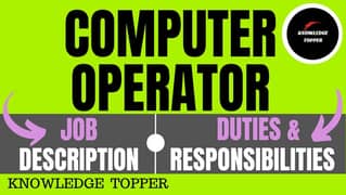 Computer Operator Require In shah alam market