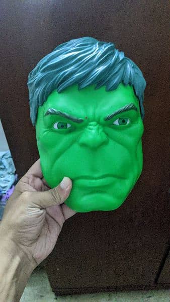 hulk face 3D light 1