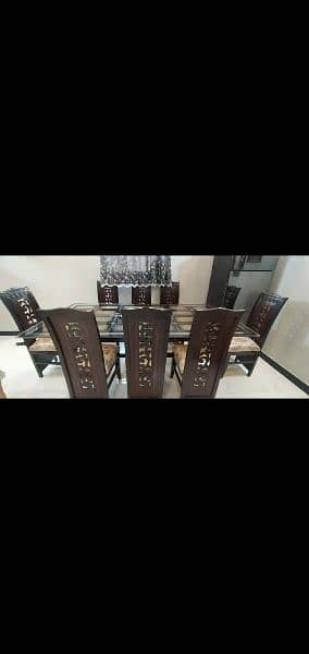 8 seater new mazboot Dinning table for sale 1