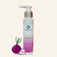 Noura-Lev Onion shampoo Anti-hair fall and anti- dandruff 400ml